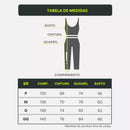 Macacão Longo Com faixa Academia Feminino Suplex Roupa Macaquinho Fitness Treino Confortável Zero Transparência